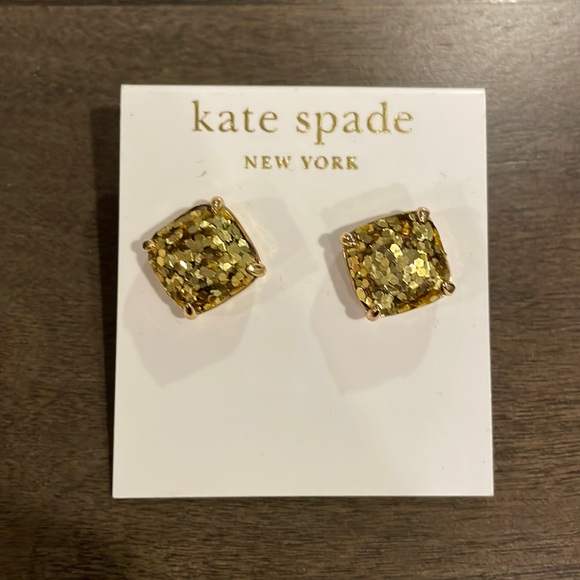 Kate Spade glitter earrings